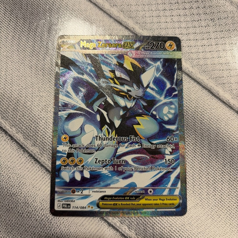 Mega Zeroara EX 114/084 Pitch Black